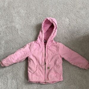 Carhartt Pink Sherpa Jacket 3t